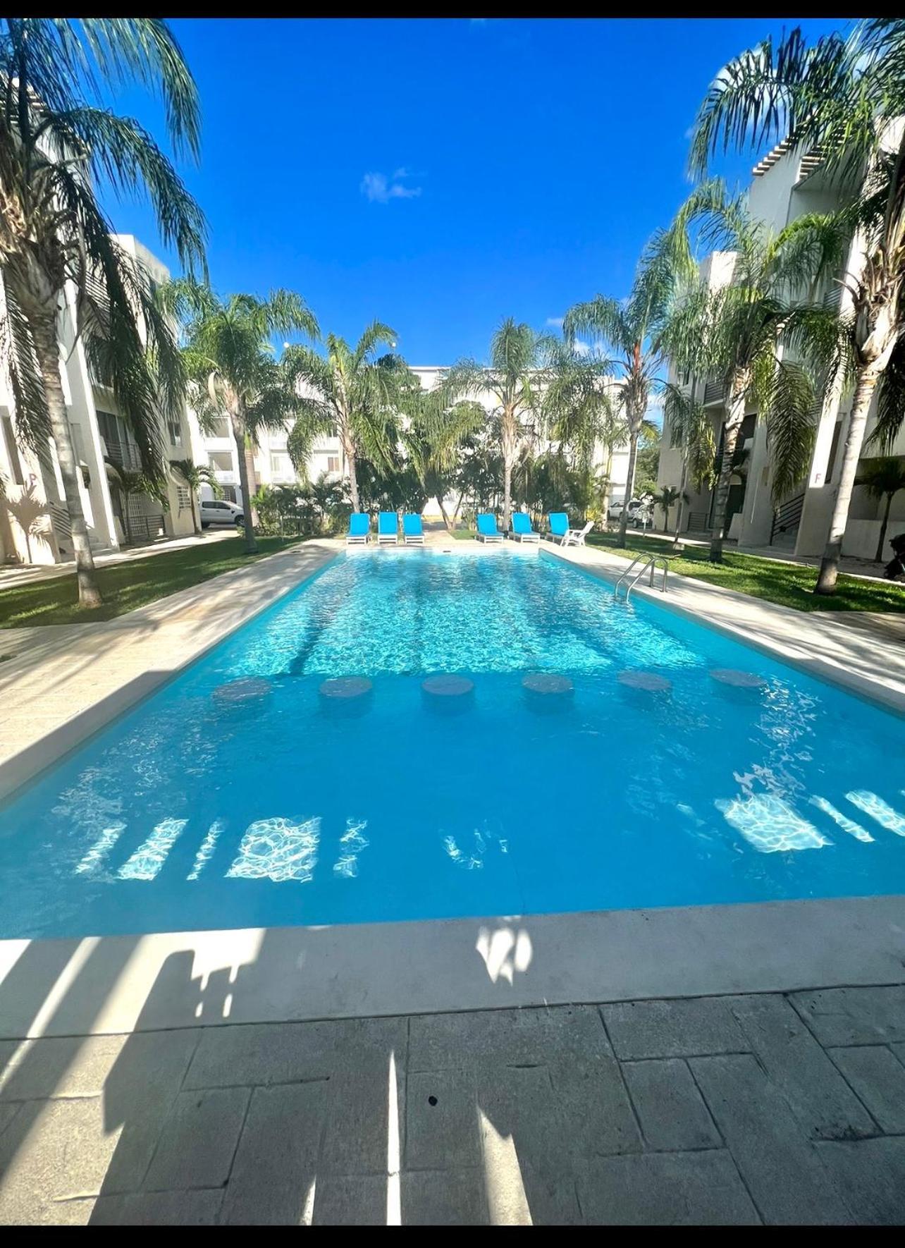 Ferienwohnung Departamento Blue Vacacional Playa del Carmen Exterior foto